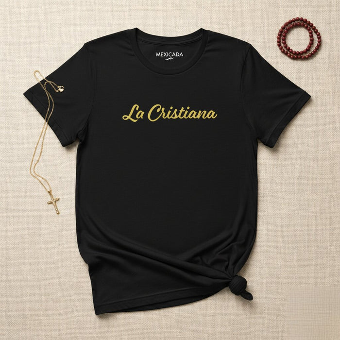 Maglietta La Cristiana per uomo e donna | Fede cristiana, credenza, forza, spiritualità | L5