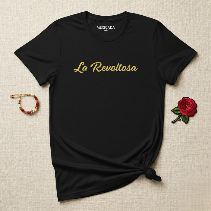 La Maglietta La Revoltosa da Uomo e Donna | La Ribelle, Anticonformista, Spirito Audace, Energia Fiera, Inarrestabile | L5