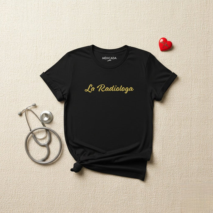 La T-Shirt da Uomo e Donna del Radiologo | Radiologo, Forza, Intelligenza, Guarigione, Donna Potente | L5