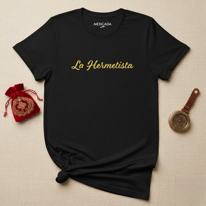 La Hermetista Men & Women's T-Shirt | The Hermetic One, Esoteric Wisdom, Alchemy, Mystery, Inner Power | L5