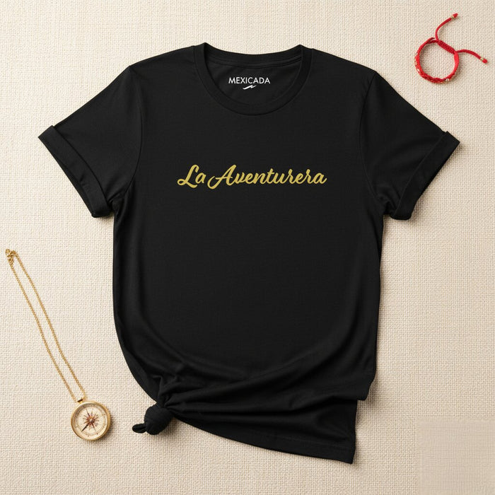 La Maglietta per Uomo e Donna L'Avventuriero | L'Esploratore, Spirito Coraggioso, Voglia di Viaggiare, Viaggio | L5