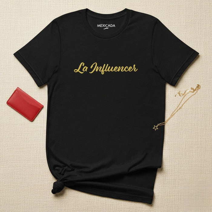 La Influencer Men & Women's T-Shirt | Trendsetter, Confidence, Power, Voice, Spotlight | L5