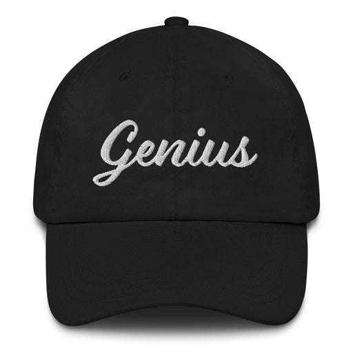 Genius Embroidered Dad Hat | Brilliant, Intelligent, Bold Identity, Power, Insight, Creativity | G5 Mexicada