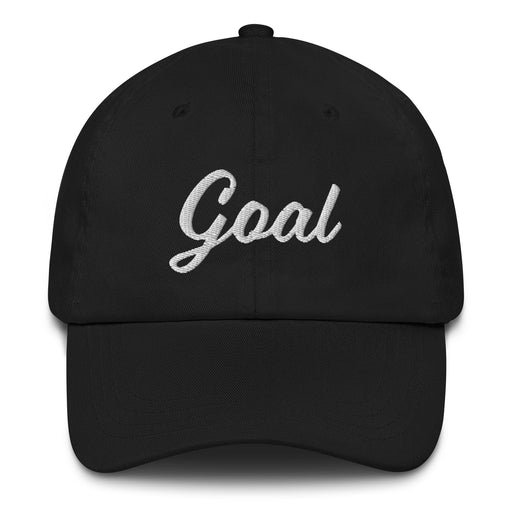 Goal Embroidered Dad Hat | Achievement, Victory, Success, Ambition | G5 Mexicada
