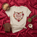 Gracias Mamá por Ser Tú Floral Heart T-Shirt | Mother's Day Gift for Mom in Spanish | Día de las Madres Tee | Hummingbird Flower Graphic Shirt | Thoughtful Spanish Gift for Her Mexicada