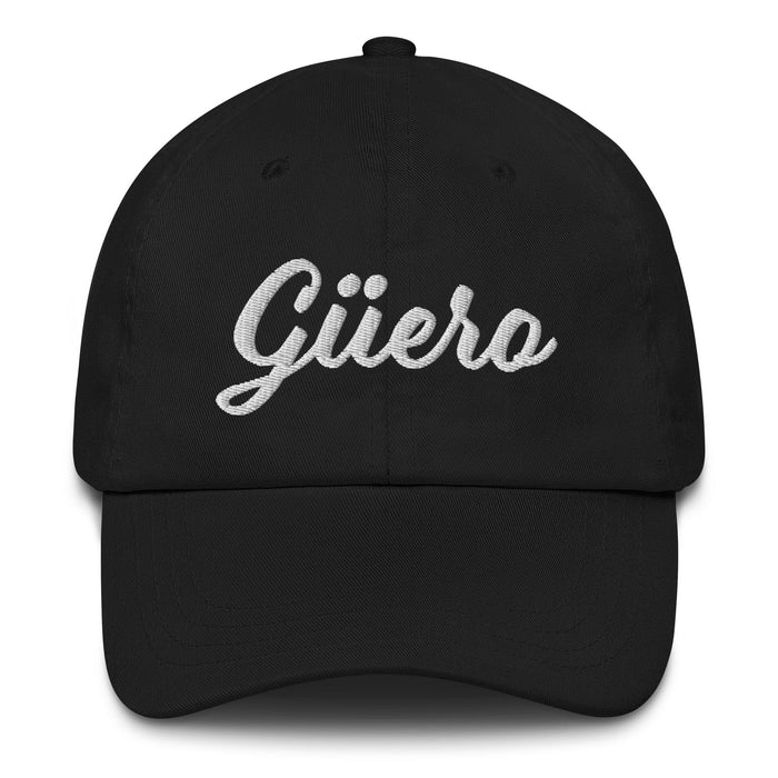 Güero Embroidered Dad Hat | Light-Skinned, Blondie, Nickname, Latino Culture, Playful, Identity | G5 Mexicada