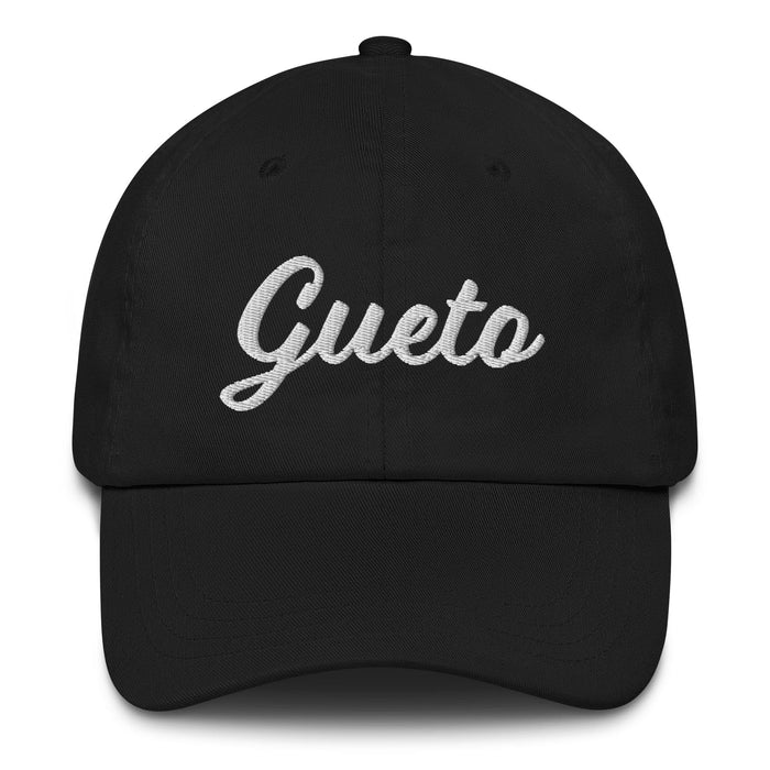 Gueto Embroidered Dad Hat | Urban, Streetwear, Hip Hop, Style, G5 Mexicada