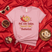 Hot Like Salsa Sweet Like Buñuelos, Spicy Chili Pepper Donut T-Shirt, Funny Hispanic Food Tee, Cute Pink Unisex Shirt, Latina Gift, Mexican Dessert Lover Apparel Mexicada