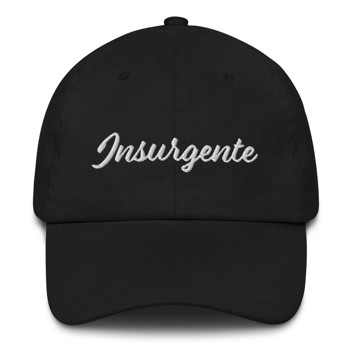 Insurgente Embroidered Dad Hat | Insurgent, Rebel, Resistance, Freedom, Power | I5 Mexicada