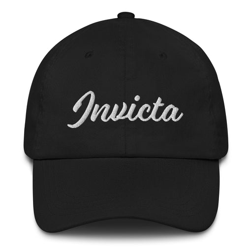 Invicta Embroidered Dad Hat | Strength, Resilience, Victory, Empowerment | I5 Mexicada