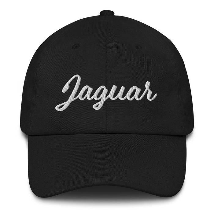 Jaguar Embroidered Dad Hat | Stealth, Power, Jungle Spirit, Fierce Energy, Bold Identity, Predator Vibes | J5 Mexicada