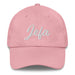 Jefa Embroidered Dad Hat | Boss Lady, Leadership, Power, Confidence, Queen | J5 Mexicada Pink