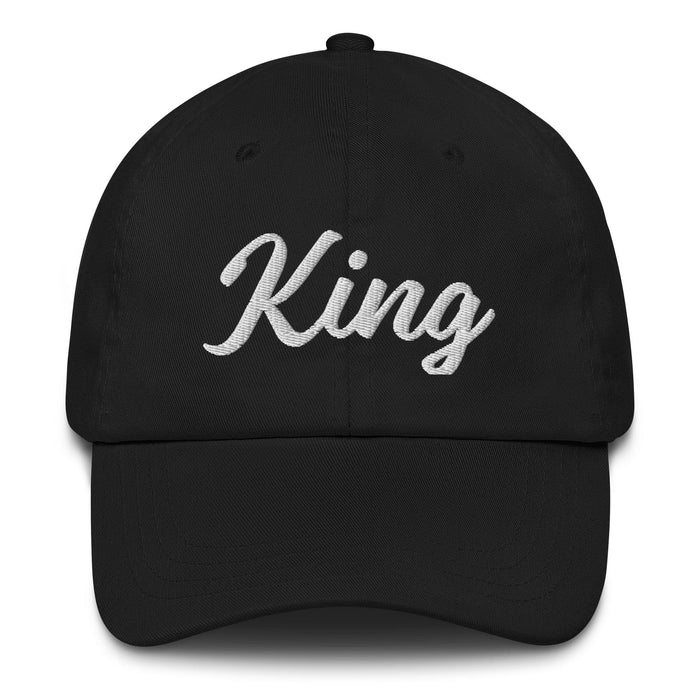 King Embroidered Dad Hat | Royalty, Power, Leadership, Strength, Crown | K5 Mexicada