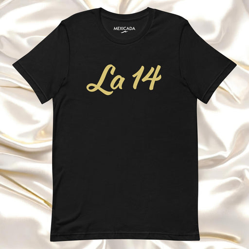 La 14 Men & Women's T-Shirt | L5, Soccer, Football, Fan, Supporter, Team, Jersey Mexicada XS