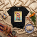 La Abuela Loteria Card T-Shirt, Funny Grandma Cooking Game Graphic Tee, Mexican Culture Inspired Unisex Gift Shirt, Day of the Dead Present Mexicada
