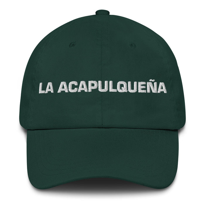 La Acapulqueña The Acapulco Resident Mexican Spanish Pride Gift Regalo Dad Hat Mexicada Spruce