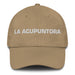 La Acupuntora The Acupuncturist Mexican Spanish Pride Gift Regalo Dad Hat - Mexicada