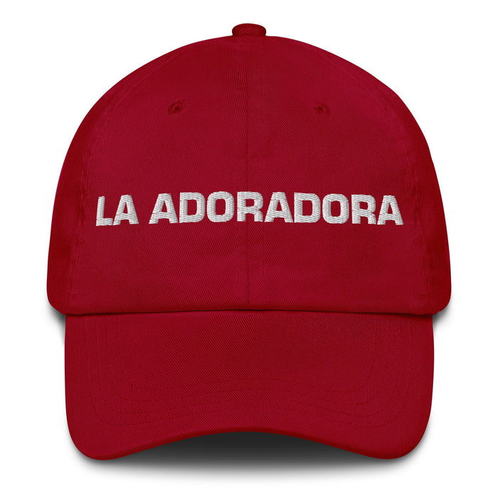 La Adoradora The Worshiper Mexican Spanish Pride Gift Regalo Dad Hat - Mexicada