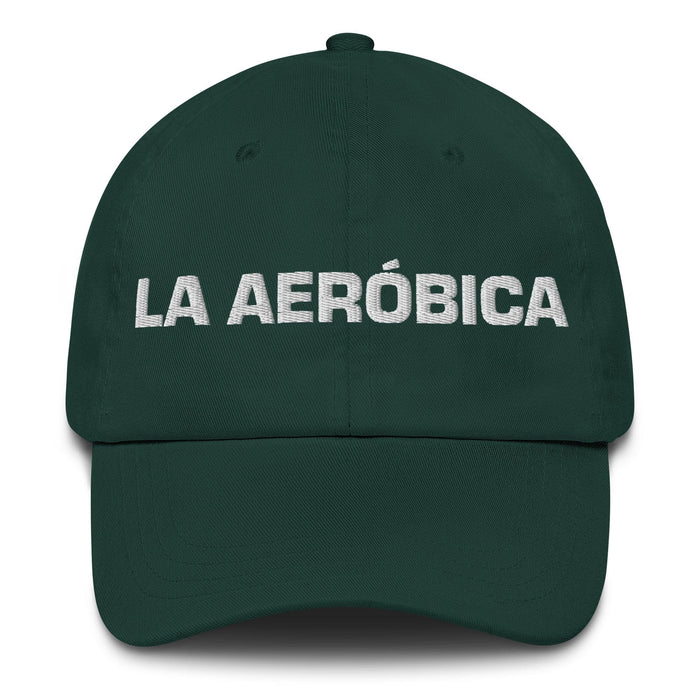 La Aeróbica The Aerobics Enthusiast Mexican Spanish Pride Gift Regalo Dad Hat Mexicada Spruce