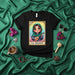 LA AFGANA Afghan Girl Lotería Card 13 Unisex T-Shirt - Cute Cartoon Woman Playing Music Instrument Tee Shirt Gift Mexicada
