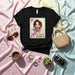 LA AFGANA La Lotería Card 14 Cute Chibi Art Women's Graphic T-Shirt Unisex Hispanic Culture Game Afghan Girl Design Tee Shirt Gift Idea Mexicada