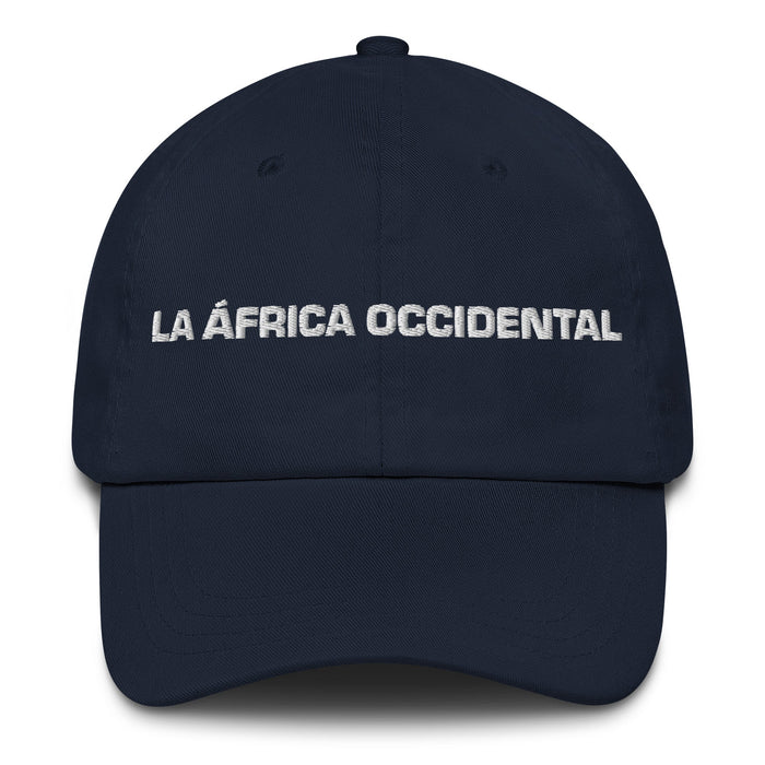 La África Occidental The West African Mexican Spanish Pride Gift Regalo Dad Hat - Mexicada