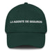 La Agente De Seguros The Insurance Agent Mexican Spanish Pride Gift Regalo Dad Hat - Mexicada