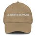 La Agente De Viajes The Travel Agent Mexican Spanish Pride Gift Regalo Dad Hat - Mexicada