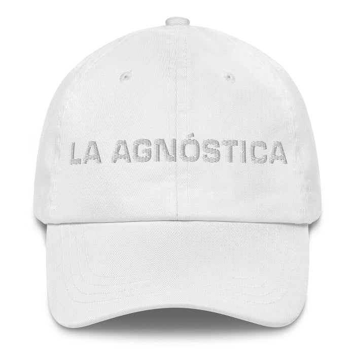 La Agnóstica The Agnostic Mexican Spanish Pride Gift Regalo Dad Hat - Mexicada