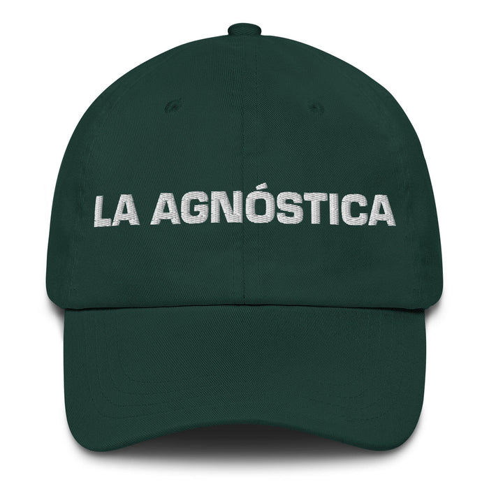 La Agnóstica The Agnostic Mexican Spanish Pride Gift Regalo Dad Hat Mexicada Spruce