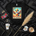 LA AGUILA Loteria Card Cute Eagle Shirt, Mexican Bingo Game T-Shirt, Fiesta Party Unisex Graphic Tee, Colorful Bird Drawing Art Top Mexicada