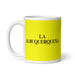 La Albuquerqueña The Albuquerque Resident Funny Home Office Work Coffee Mug Mexican Spanish Pride Gift White Glossy Cup Yellow Card Mug Mexicada