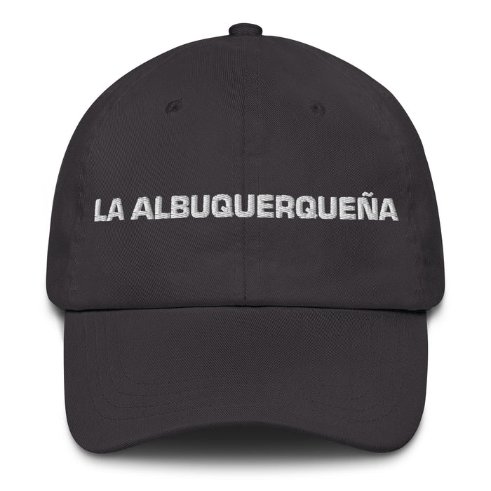 La Albuquerqueña The Albuquerque Resident Mexican Spanish Pride Gift Regalo Dad Hat - Mexicada