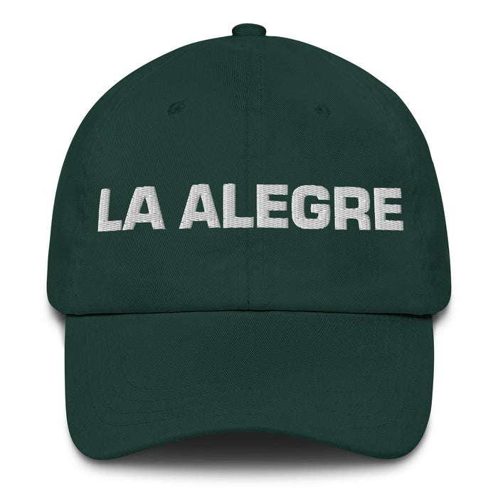 La Alegre The Cheerful One Mexican Spanish Pride Gift Regalo Dad Hat - Mexicada