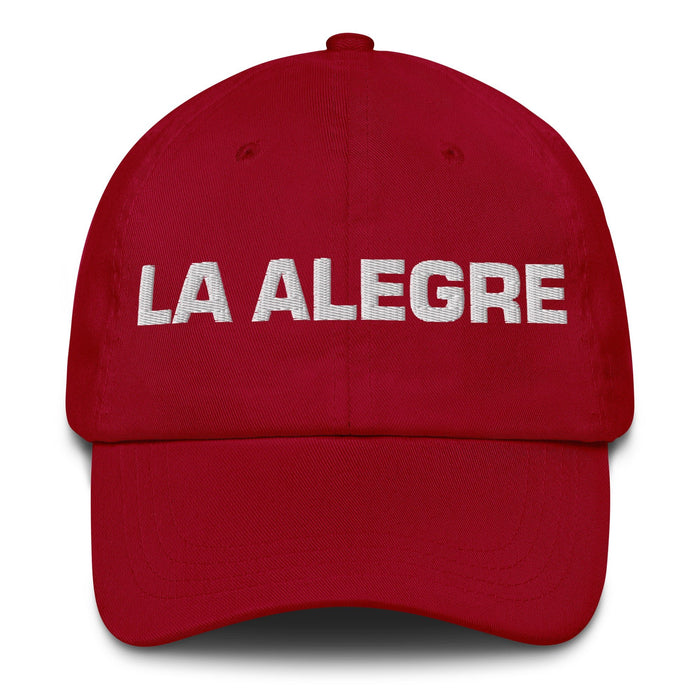 La Alegre The Cheerful One Mexican Spanish Pride Gift Regalo Dad Hat - Mexicada