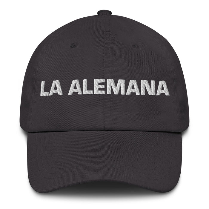 La Alemana The German Mexican Spanish Pride Gift Regalo Dad Hat - Mexicada