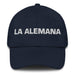 La Alemana The German Mexican Spanish Pride Gift Regalo Dad Hat Mexicada Navy