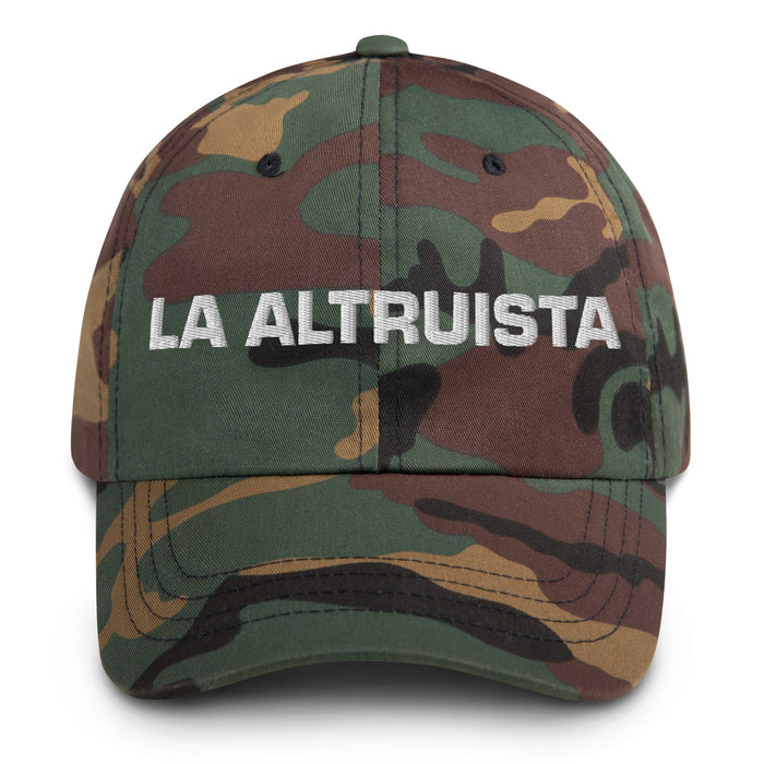 La Altruista The Altruist Mexican Spanish Pride Gift Regalo Dad Hat - Mexicada