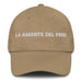 La Amante Del Frío The Cold Lover Mexican Spanish Pride Gift Regalo Dad Hat Mexicada Khaki