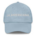 La Americana The American Mexican Spanish Pride Gift Regalo Dad Hat - Mexicada