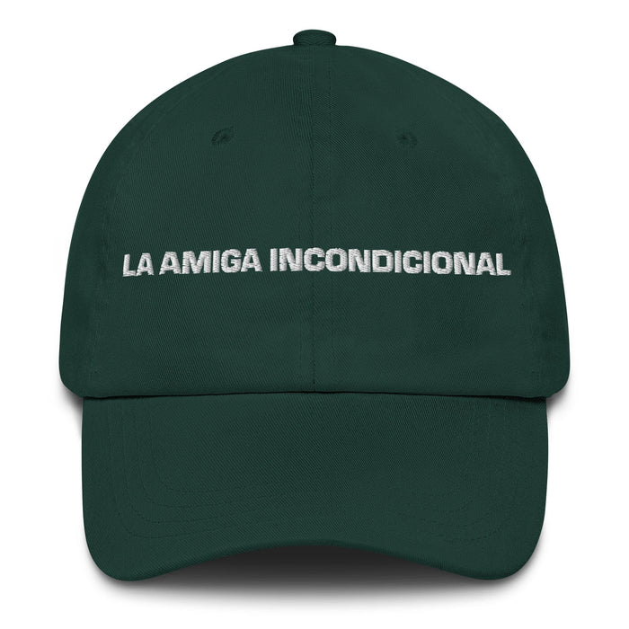 La Amiga Incondicional The Unconditional Friend Mexican Spanish Pride Gift Regalo Dad Hat Mexicada Spruce