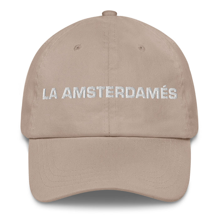 La Amsterdamés The Amsterdam Resident Mexican Spanish Pride Gift Regalo Dad Hat - Mexicada