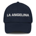 La Angelina The Los Angeles Resident Mexican Spanish Pride Gift Regalo Dad Hat Mexicada Navy