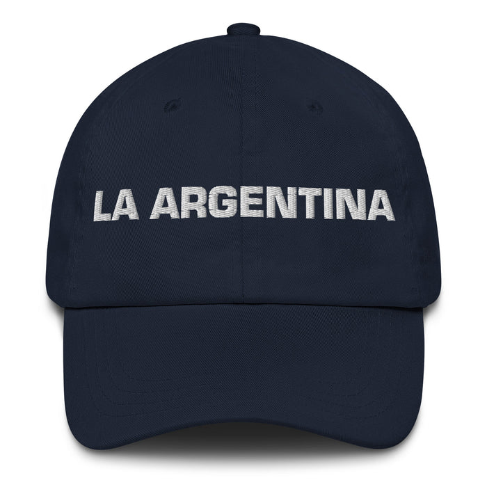 La Argentina The Argentine Mexican Spanish Pride Gift Regalo Dad Hat - Mexicada