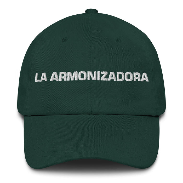 La Armonizadora The Harmonizer Mexican Spanish Pride Gift Regalo Dad Hat Mexicada Spruce