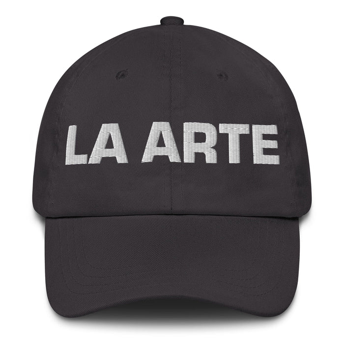 La Arte The Artisan Mexican Spanish Pride Gift Regalo Dad Hat Mexicada Dark Grey