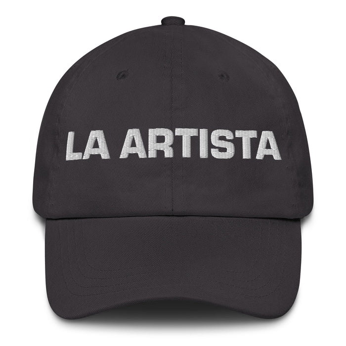 La Artista The Artist Mexican Spanish Pride Gift Regalo Dad Hat - Mexicada