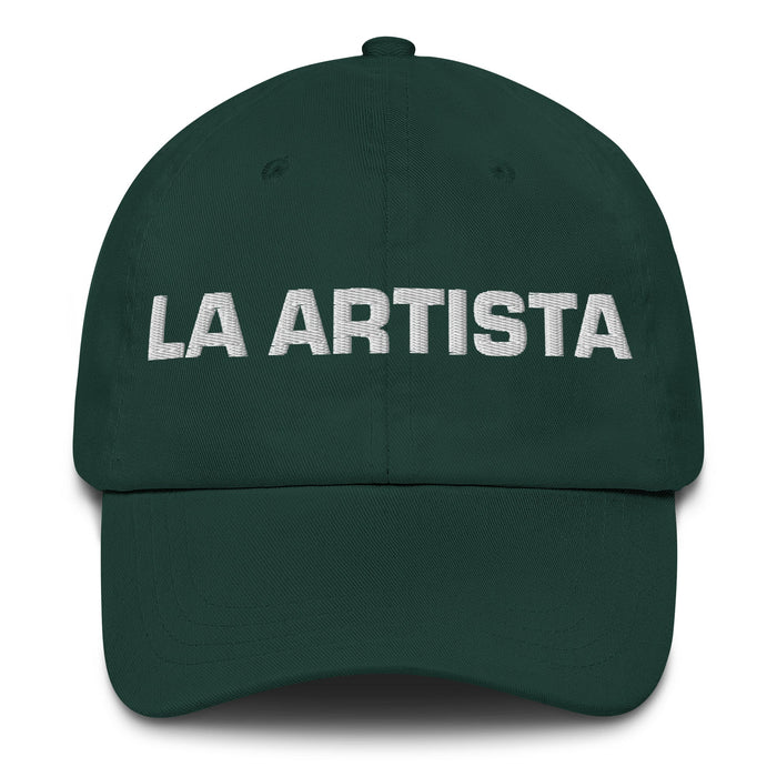 La Artista The Artist Mexican Spanish Pride Gift Regalo Dad Hat - Mexicada