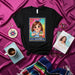 LA ASAMÉS - Cute Cartoon Lotería Card 17 Graphic Tee for Women, Mexican Bingo Game Inspired, Unisex T-Shirt Gift for Coffee Lovers & Latina Girls, Retro Aesthetic Clothing Mexicada