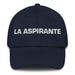 La Aspirante The Aspirant Mexican Spanish Pride Gift Regalo Dad Hat Mexicada Navy